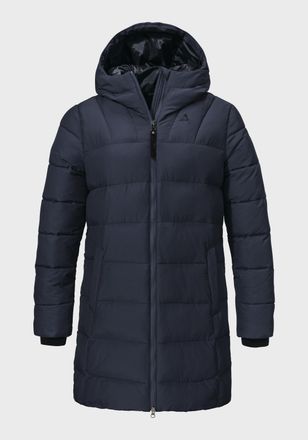 Sch&ouml;ffel Parka SCH&Ouml;FFEL Urban Ins Parka Style Boslix WMS, Damen, Gr. 36, blau (8820, blau), Oberstoff: 63% Nylon, 37% Baumwolle; Futter: 100% Polyester, relaxe