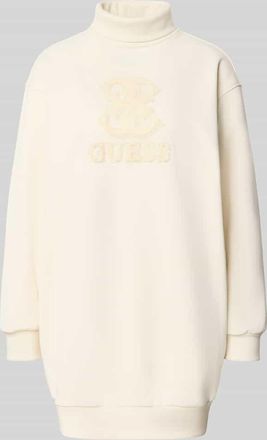 Guess Sweatkleid mit Stehkragen Modell CARMEN in Offwhite, Größe XS