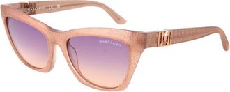 Guess Marciano by Guess Beige Acetaat Zonnebril