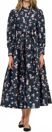 Oliphant Nora Dress In Lebombo Black