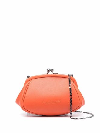 Yohji Yamamoto Leren portemonnee - Oranje