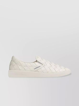 Bottega Veneta leather slip-on sneakers