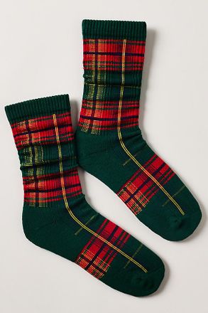 American Trench Mccalister Plaid Socks