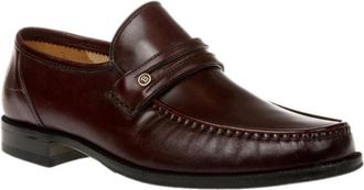 Berkelmans Stijlvolle Tafel Loafers - Heren - Loafers - Rood - 41 EU - Leer - Schoenen