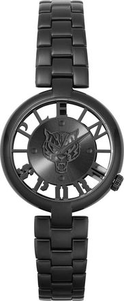 Plein Sport Tiger Luxe Horloge - Dames - Horloges - Zwart - ONE Size - Accessoires