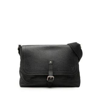 Louis Vuitton Pre-owned Utah Omaha - Dames - Pre-owned - Zwart - Maat: ONE Size Leer
