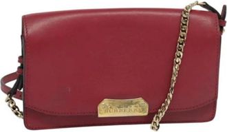Burberry Pre-owned borse di pelle a tracolla - - Pre-owned - Donna - Rosa - ONE SIZE