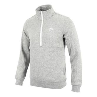 Nike Sportswear Club Fleece Half Zip Grey DD4733-066