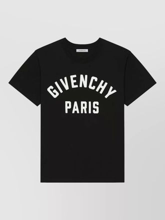Givenchy short sleeve crew neck t-shirt design