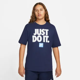 Nike Mens Nike Sportswear T-Shirt in Blue | DZ2989-410