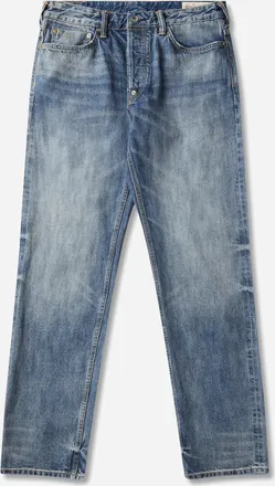 Evisu Men s Multi-Pocket Patched Daicock Jeans Mid Tone Indigo