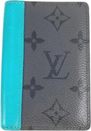 Louis Vuitton Pre-owned Wallets, unisex, Gray, Size: ONE SIZE Pre-owned Canvas Wallet