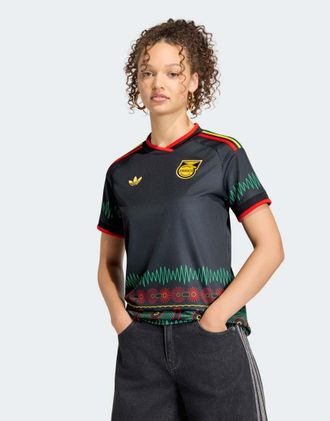 adidas Jamaica 26 x Bob Marley - Maglia per partite fuori casa nera-Nero