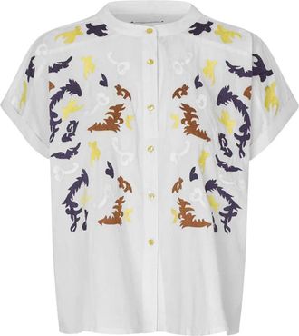 Lollys Laundry Dames, Blouses & Shirts, Veelkleurig, Maat: XL Katoen