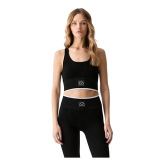 Karl Lagerfeld Donna, Top, Nero, S, new