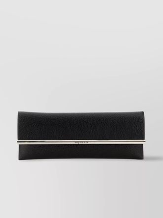 Alexander McQueen na lamb leather clutch bag