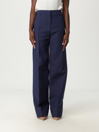 Valentino Pantalone classico in lana vergine e seta