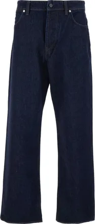 Stone Island Blue High Rise Jeans