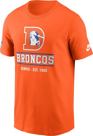 Nike Denver Broncos Essential Nike Mens Dri-FIT NFL Long-Sleeve T-Shirt in Orange | 02ET89NQ8W-TC1