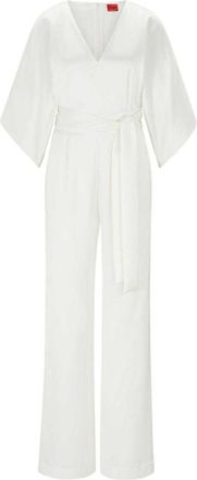 HUGO BOSS Dames/Dames Kalaisa-1 jumpsuit (Natuurlijk)