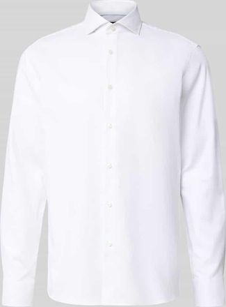 HUGO BOSS Regular Fit Businesshemd aus Baumwoll-Mix Modell H-JOE-SPREAD in Weiss, Gr&ouml;&szlig;e 39