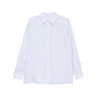 Riviera & Bar Shirts, female, Blue, Size: M Sh01 Shirt