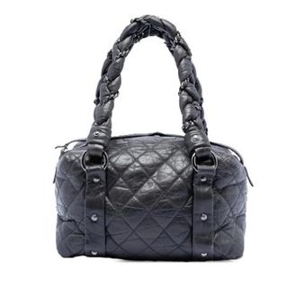 Chanel Pre-owned Vintage Schoudertas - Dames - Vintage Schoudertas - Zwart - ONE Size - Leer - Vintage