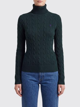 Polo Ralph Lauren Dolcevita in lana e cashmere slim fit con logo Pony ricamato