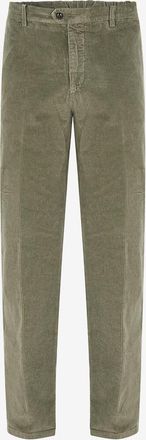 Marco Pescarolo Slim-Fit-Hose aus Cordsamt Evo