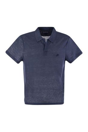 Vilebrequin Short-Sleeved Linen Polo Shirt
