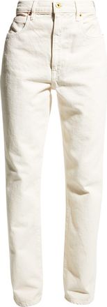 Slvrlake Denim London High-Rise Straight-Leg Jeans