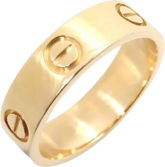 Cartier Gold Yellow Gold (18K) Band Ring (Pre-Owned)