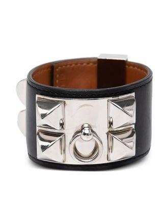 Hermès Bracciale Collier de Chien S in pelle Swift 2003 - Nero