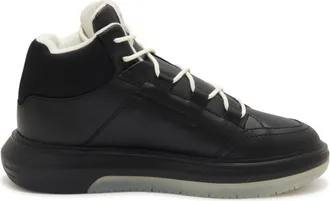 Armani Emporio Schoenen Zwarte Sneakers - Heren - Sneakers - Zwart - 42 1/2 EU - Schoenen