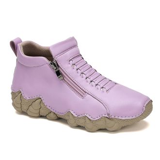 Generic Sneakers for Women Ultra-Comfortable Non-Slip Winter Barefoot Shoes Waterproof & Pain Relieving Leather Shoes Outdoor Lightweight Beck Shoe Chukka Boo