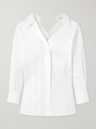 Givenchy Camicia In Popeline Di Cotone - Bianco