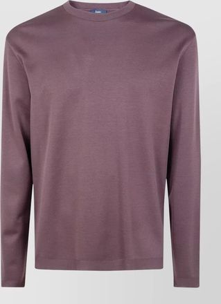 Herno long sleeve crew neck knit top
