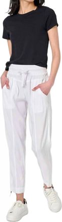 MARRAKECH Melody Cupro Jogger In White