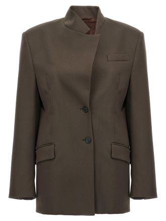 The Attico Der Attico Maxi Schultergurt Blazer