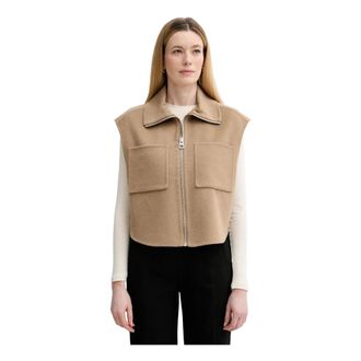 Marc O'Polo Dames, Jassen, Beige, Maat: M Wol