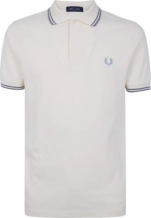Fred Perry Polo Shirts - Heren - Polos - Beige - L - Tops