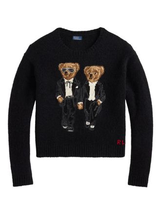 Polo Ralph Lauren Maglione girocollo Ralph & Ricky Bear - Nero