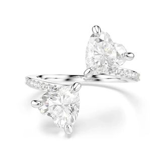 Swarovski Mesmera Open Ring - Dames - Ringen - Grijs - 55 MM - Accessoires