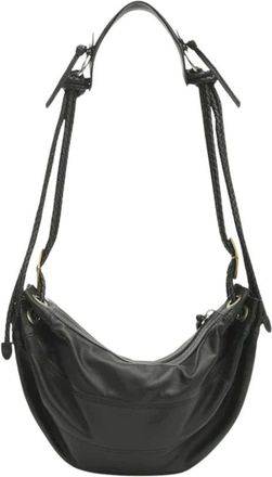 Isabel Marant Tassen, Dames, Zwart, ONE Size, Leer, Maia Medium Bag