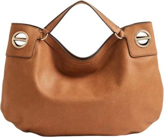Borbonese Borsa Hobo London Media - - Bags - Donna - Marrone - ONE SIZE