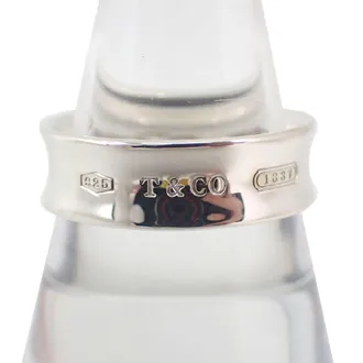 Tiffany & Co. Sterling Silver 925 Band Ring (Pre-Owned)