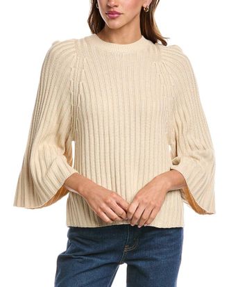 BA&SH Ba&Sh Jobert Wool-Blend Sweater
