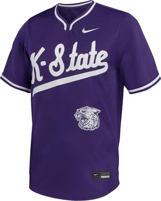 Nike Kansas State Big Kids Nike Dri-FIT College Limited Baseball Jersey in Purple | P33623J616KSST-KSS