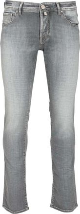 Jacob Cohen Hombre, Vaqueros, Gris, Talla: W36