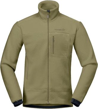 Norr&oslash;na Trollveggen Warm3 Jacket Fleecejacke f&uuml;r Herren | oliv